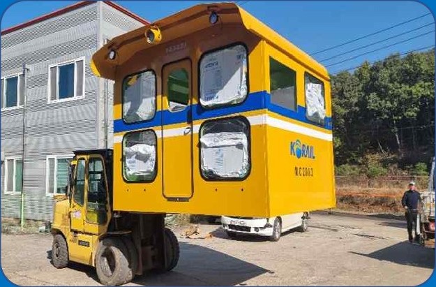 철도 차량 캐빈 재현품