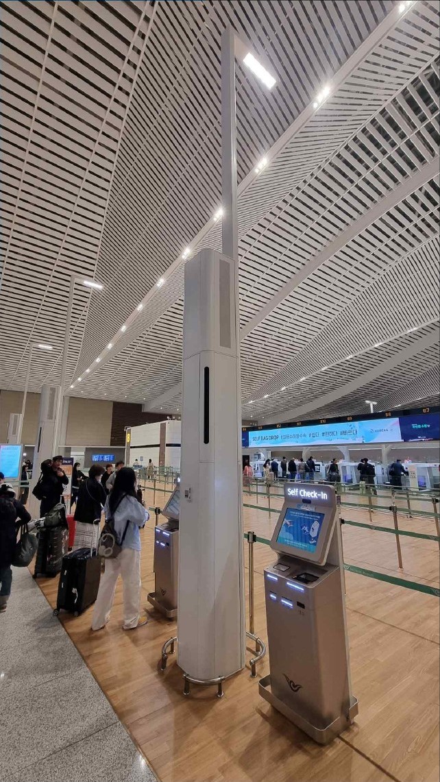 공항 공조타워 설치 사진 2